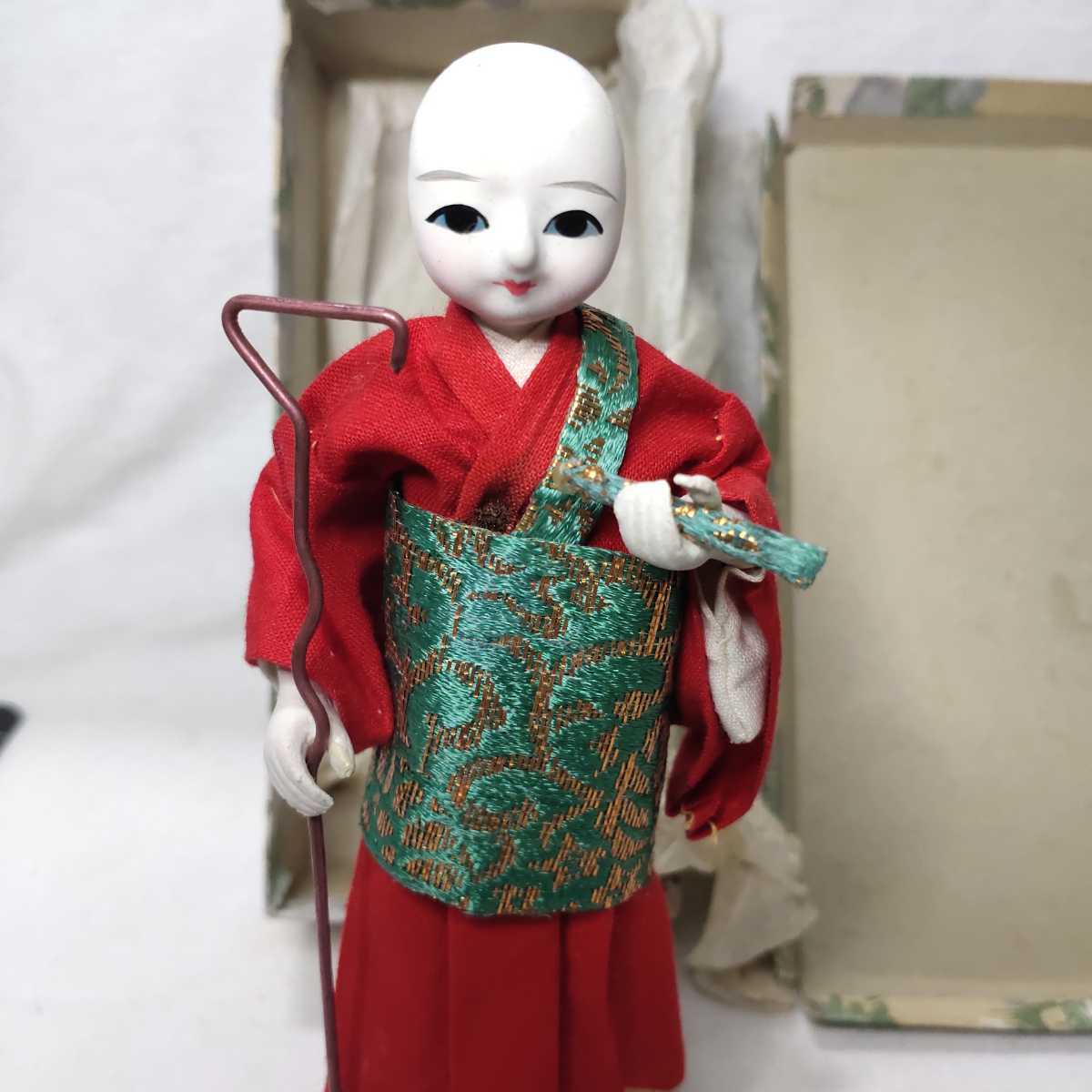 比叡山 人形 昭和レトロ 手作り民芸品 旧家蔵出し コレクター放出 送料無料_画像6