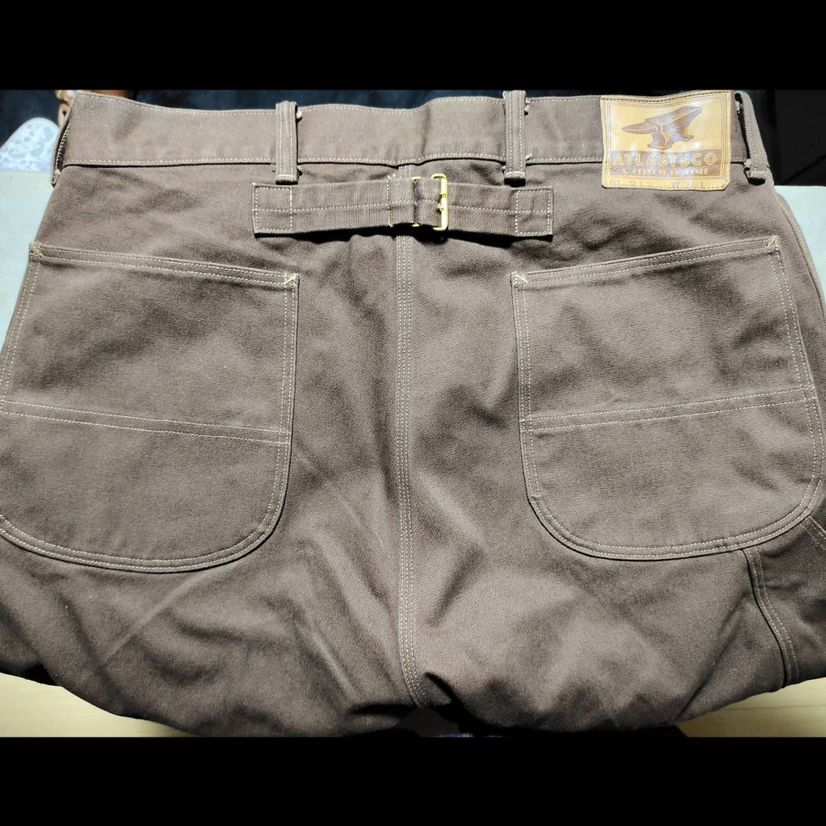 AtLast&Co. アットラスト BUTCHER PRODUCTS TIMEWORN CLOTHING BROWN DUCK 212 size36 ブラウンダック