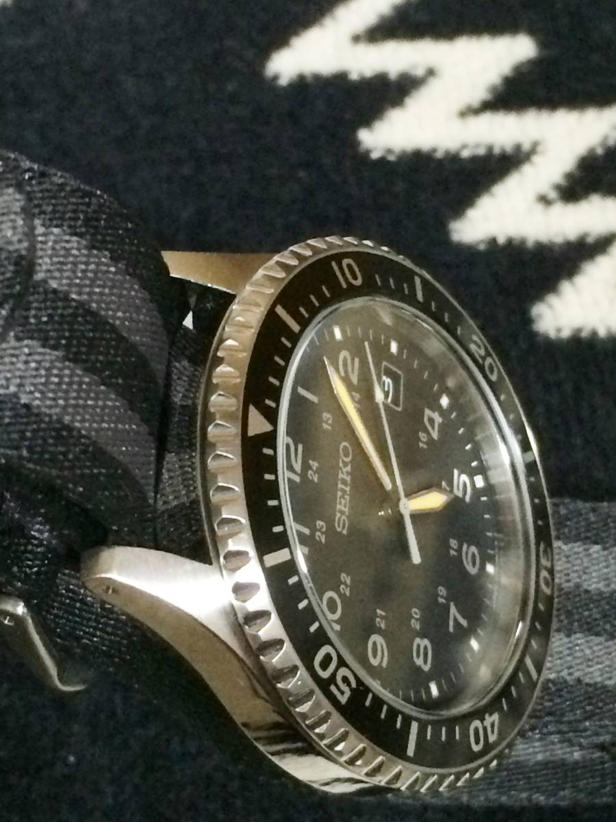 セイコー ナノユニバース 別注 SZQV010 ヴィンテージミリタリー SEIKO