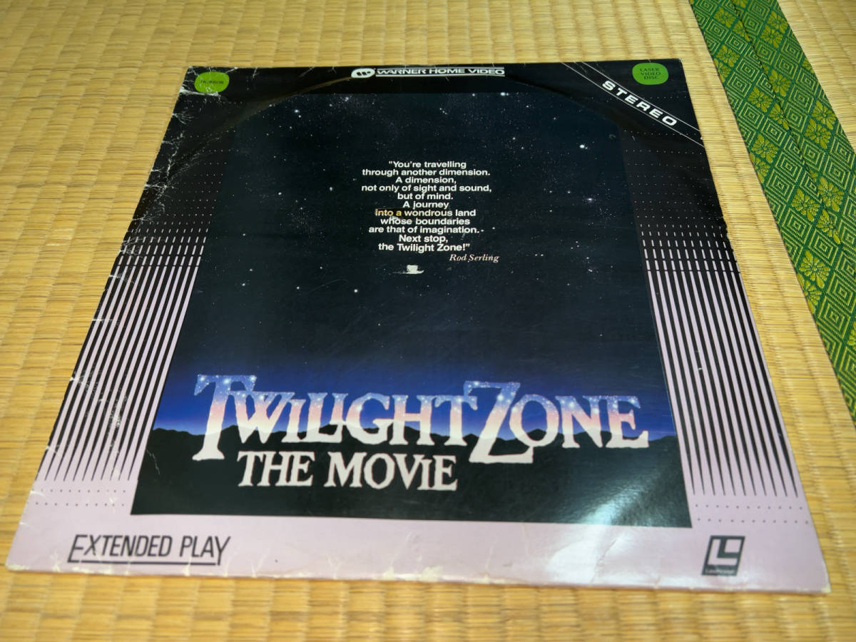 * LD[wa-na-/ TWILIGHT ZONE THE MOVIE ( twilight Zone ) супер следующий изначальный. body ./ 1983 год ]*