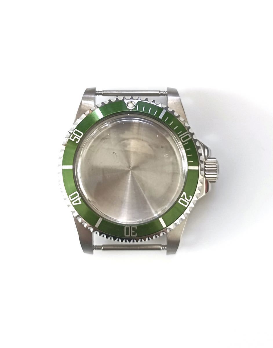 腕時計 修理交換用 社外部品 ベゼルインサート グリーン 緑