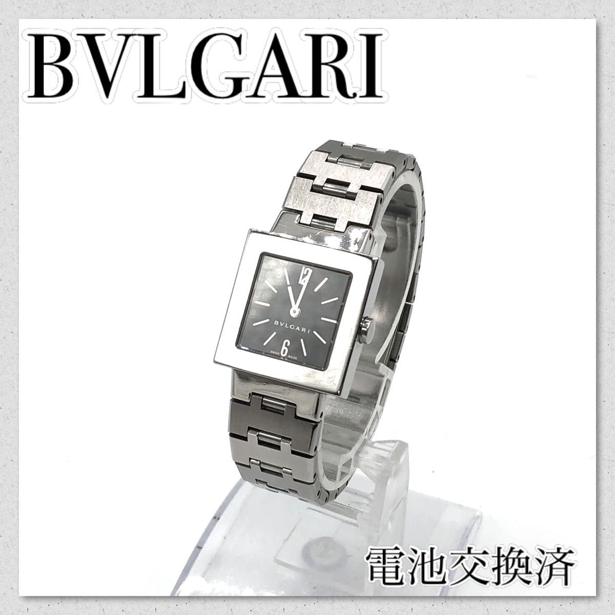 稼働【セール】BVLGARI ブルガリ クアドラード デイト レディース