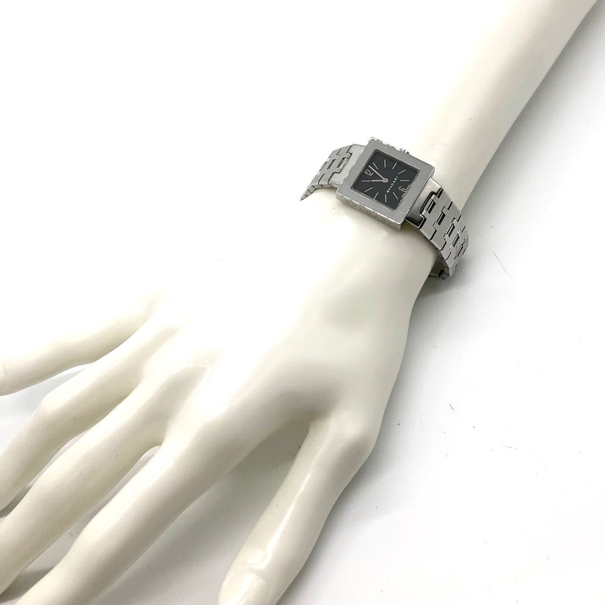 稼働【セール】BVLGARI ブルガリ クアドラード デイト レディース