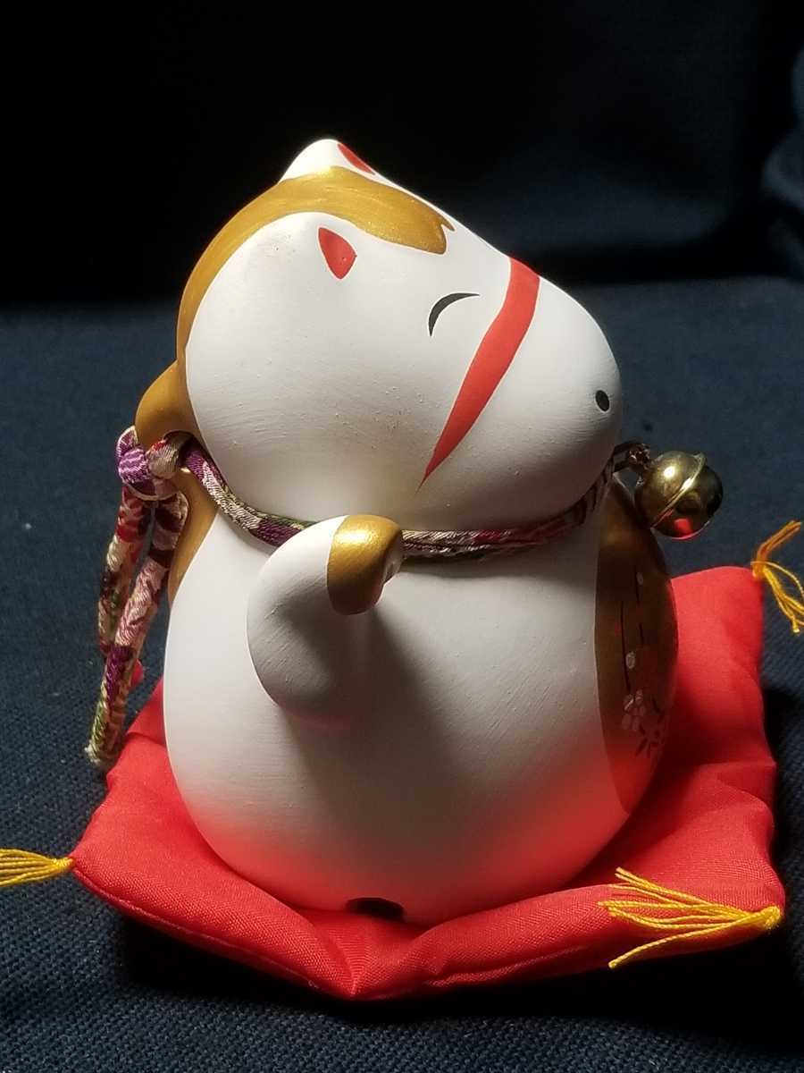 開運 干支土鈴《招き牛》1 郷土玩具 陶器 置物 土鈴 縁起物 開運 開運 干支土鈴《招き牛》1 郷土玩具 陶器 置物 土鈴 縁起物 開運