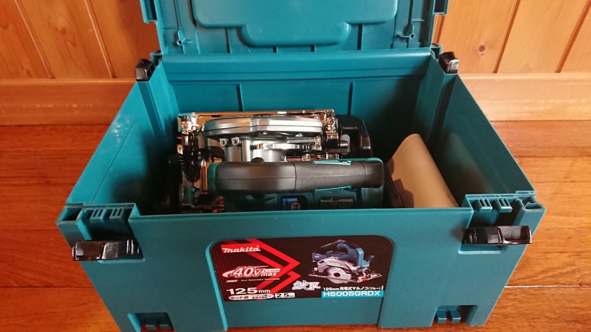 マキタ makita 40Vmax 鮫肌 125mm 充電式マルノコ HS005GRDX 本体+