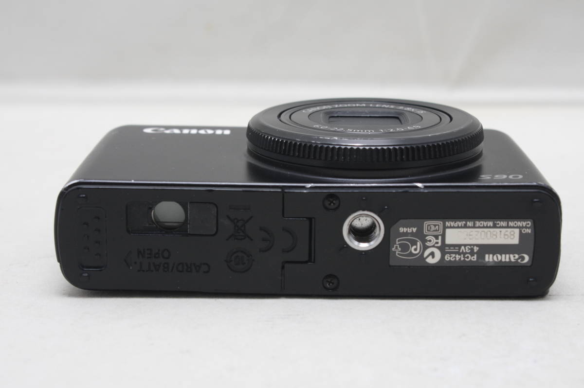 カメラ デジタルカメラ ☆バッテリー2つ☆ キヤノン PowerShot S90 デジタルカメラ カメラ 