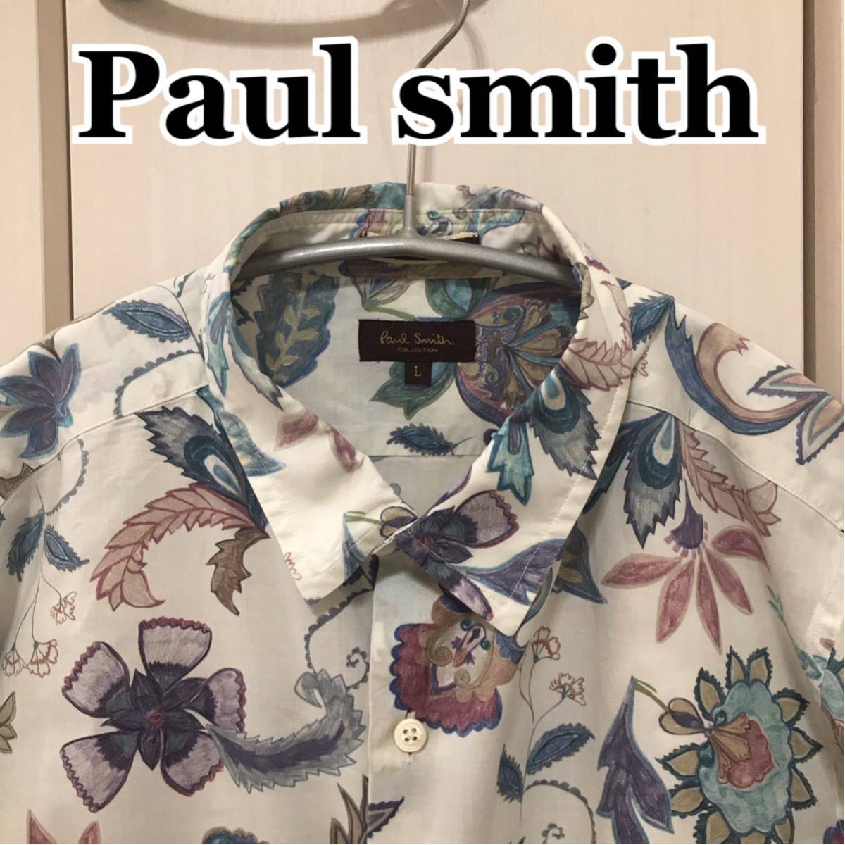 安いSALE Paul Smith フラワープリントシャツ kGZ5y-m23011001091