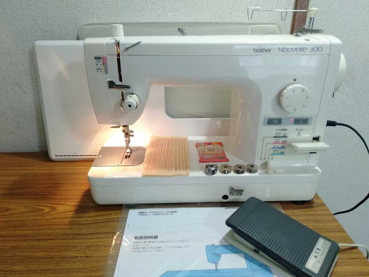 整備済ミシン本体 ブラザー職業用ミシン ヌーベルクチュールTA3-B629 工業用ミシン ブラザー ヌーベル TA3-B629