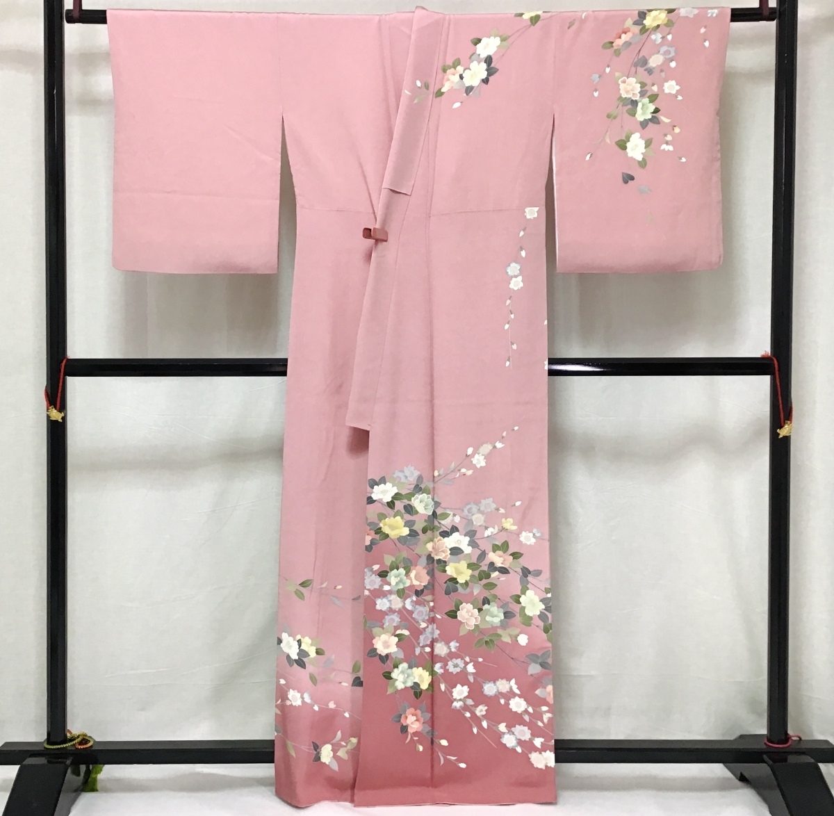 ヤフオク! - 中古品 正絹 訪問着 袷きもの 京加賀友禅 ボカシ...