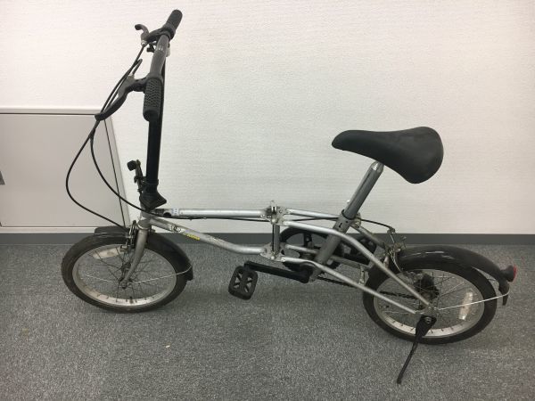 X124-H11-76【引取推奨】DAHON ダホン サイクリング 自転車 折り畳み自転車 車体 USA Engineering By DAHON LONPRODUCTS 現状品②