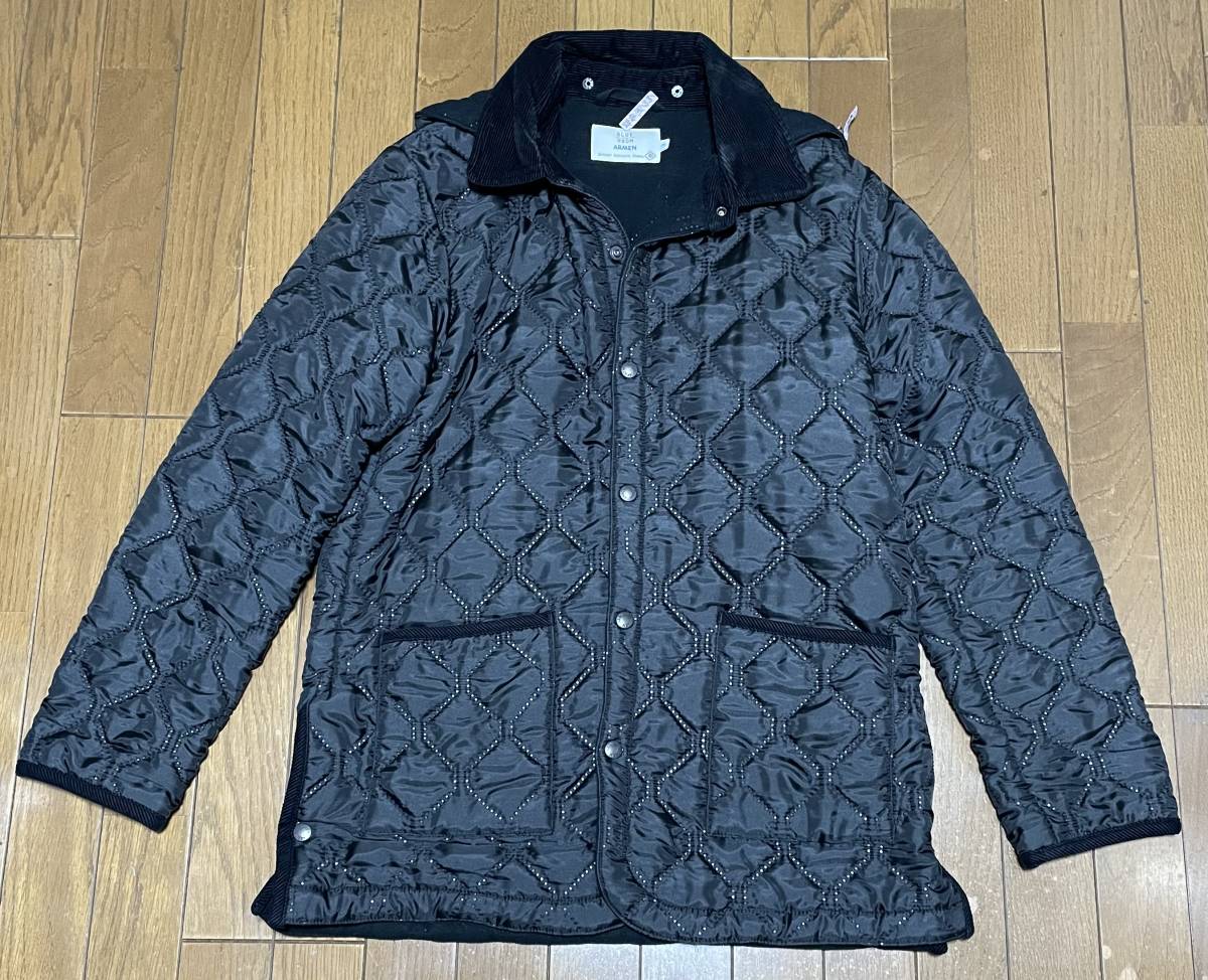 新着商品 キルティング 黒 TOMORROWLAND 3 SIZE WORK BLUE ARMEN ★クリーニング済★ ハーフコート フード着脱可 ポーランド製 暖かい 防寒 コート 新着商品 キルティング 黒 TOMORROWLAND 3 SIZE WORK BLUE ARMEN ★クリーニング済★ ハーフコート フード着脱可 ポーランド製 暖かい 防寒 コート