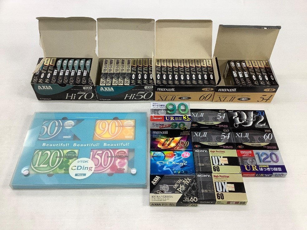 洗濯機可 maxell TDK AXLA カセットテープ - 通販 - www.worldjumping