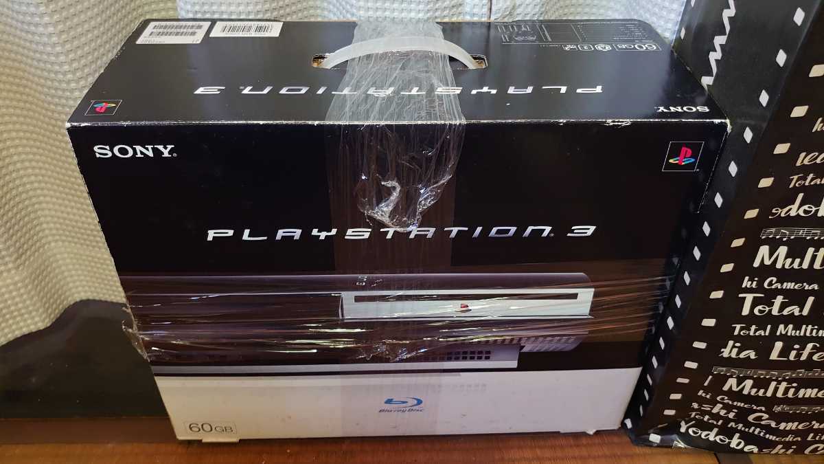 PS3, PlayStation 3 body, new goods unused, unopened, not yet electrification 