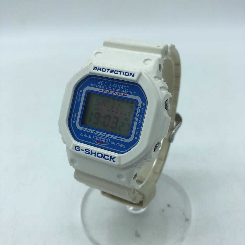 大特価!!】 G-SHOCK DW-5600 綾波 レイ モデル CASIO コラボ kids