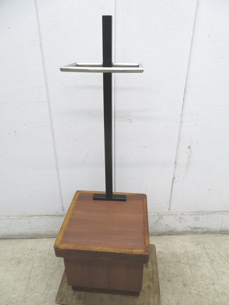 E1486◇業務用◇木目シルテムセルフ台 セルフスタンド 450×450×455+ E1486◇業務用◇木目シルテムセルフ台 セルフスタンド 450×450×455+
