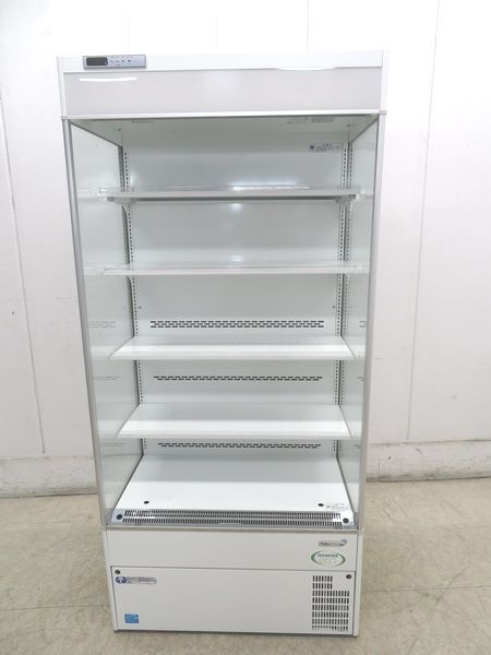E1516* Fukushima 2015 год * много уровень открытый холодильная витрина MEU-31GKSA5L 100V[1. месяц с гарантией ] Tochigi Utsunomiya б/у профессиональное кухонное оборудование 