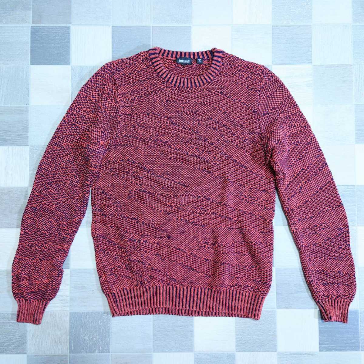Justcavalli ジャストカヴァリ men'sニット/セーター/イタリア製