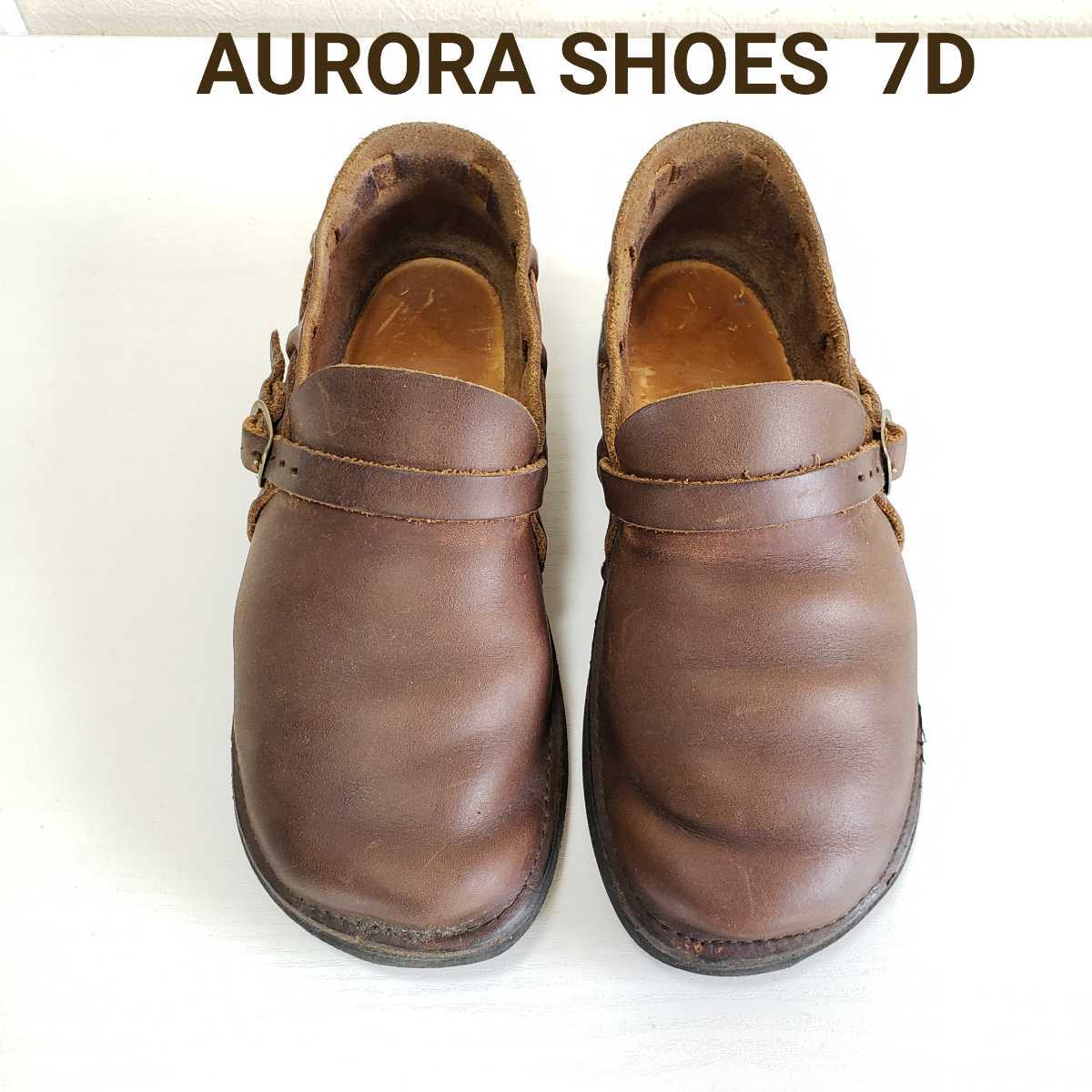 美品◇AURORA SHOES オーロラシューズ MIDDLE ENGLISH ミドル