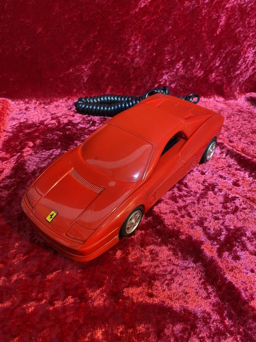 フェラーリ テスタロッサ 電話 卓上電話 ユピテル ビンテージ オブジェ 昭和レトロ スーパーカー