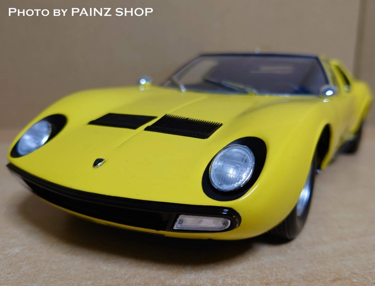 1/18ランボルギーニミウラ P400SV イエロー Miura 京商オリジナル