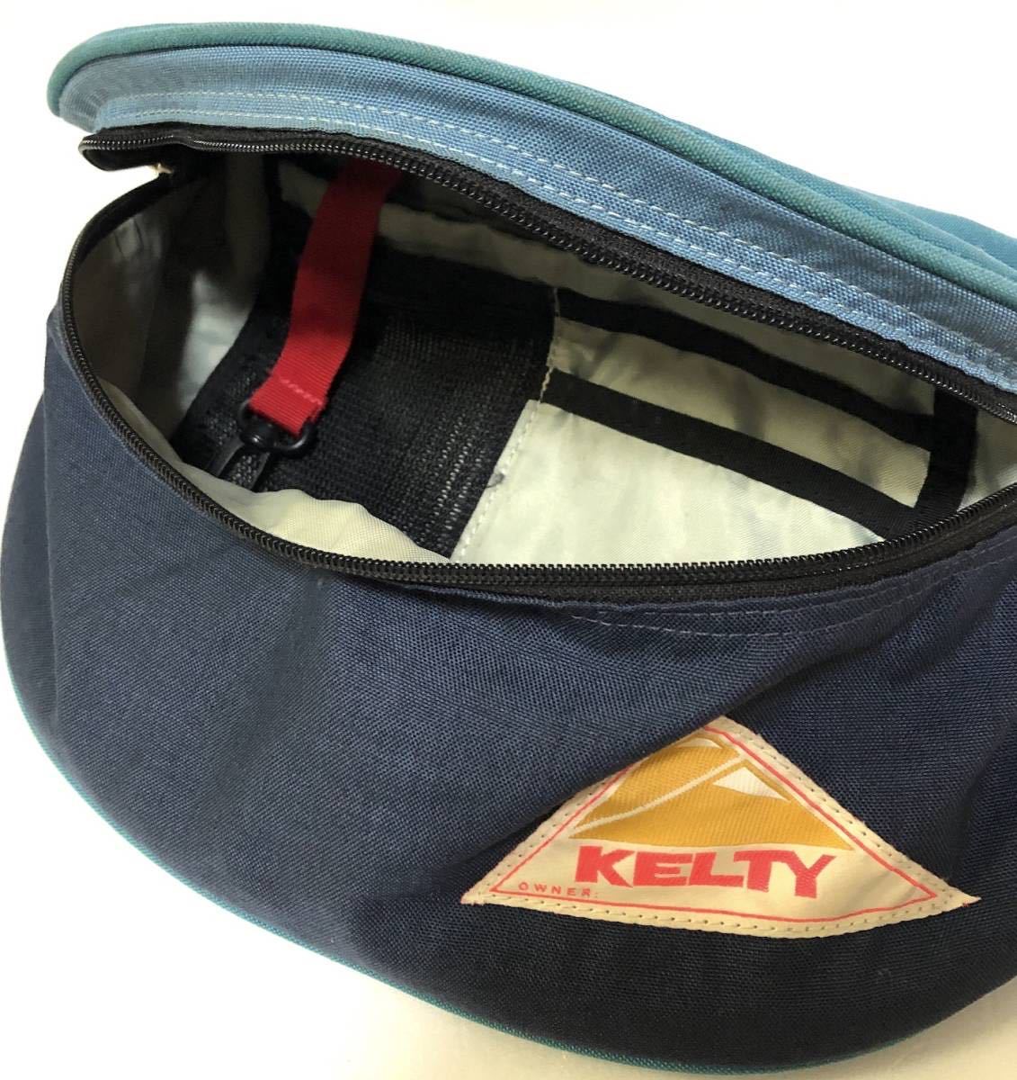 KELTY ケルティ ボディバッグ ウエストバッグ ネイビー ブルー11156 ショルダーバッグ ウエストポーチ|PayPayフリマ KELTY ケルティ ボディバッグ ショルダーバッグ ネイビー