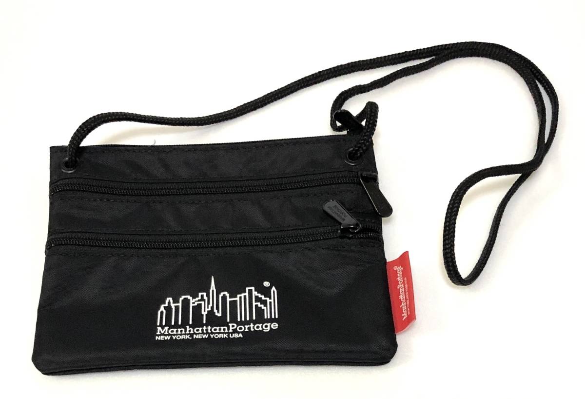  Manhattan Poe te-jisakoshu black XXS shoulder bag Mini shoulder pouch black 11138