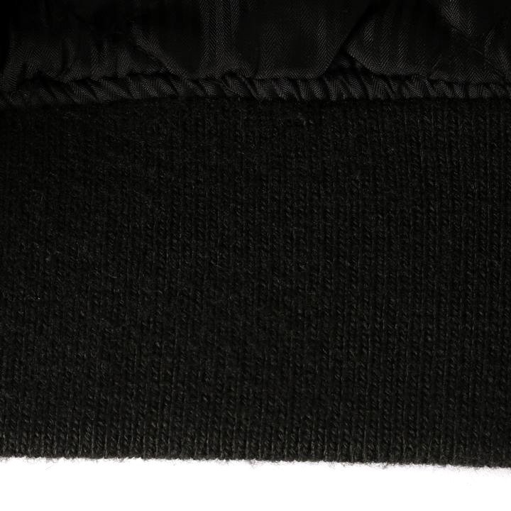 ハレ 中綿ブルゾン 袖切り替え ジャケット アウター ウール混 メンズ Lサイズ ブラック HARE_画像5