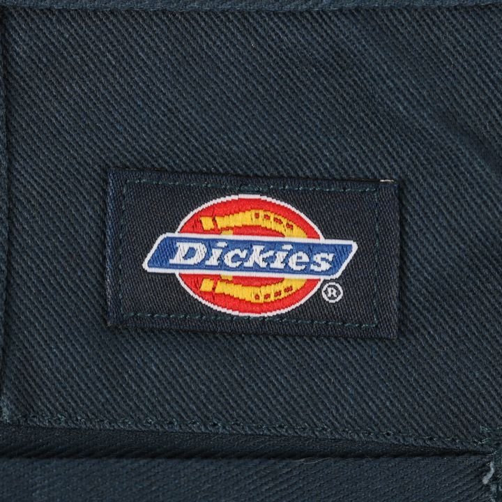 ディッキーズ ワークパンツ ペインターパンツ ワンポイントロゴ 大きいサイズ USA製 メンズ 44×30サイズ ネイビー Dickies_画像2