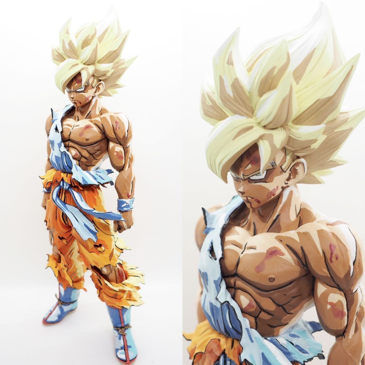 ドラゴンボールフィギュアSMSP 孫悟空フィギュアフルリペイント