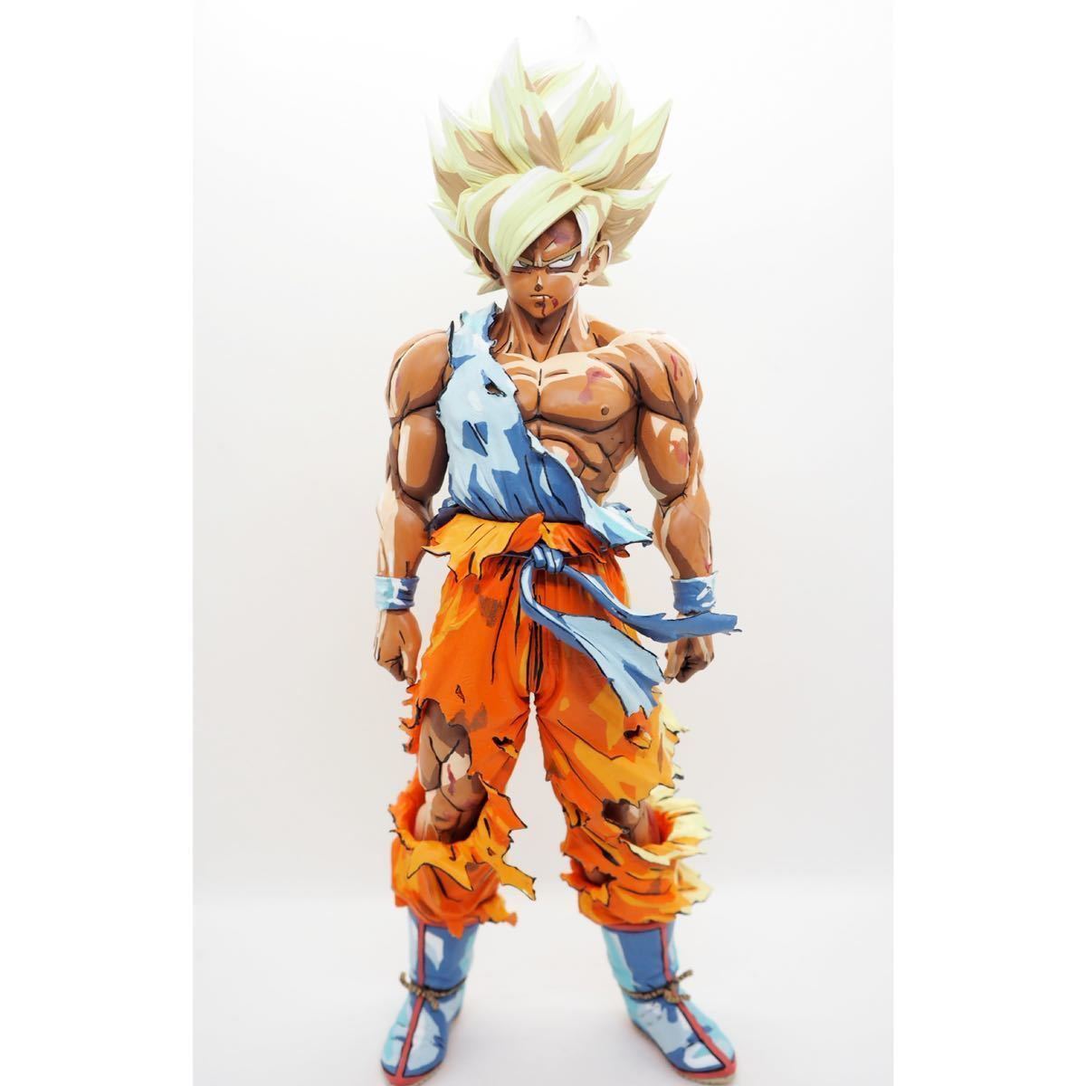 ドラゴンボールフィギュアSMSP 孫悟空フィギュアフルリペイント二次元