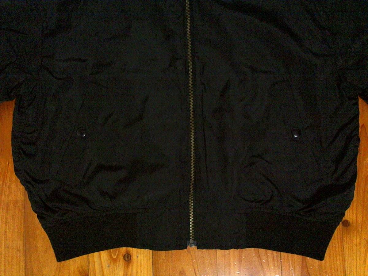 ☆ジーユー☆GU☆ジッパアップ ジャケット ブルゾン ジャンパー S 黒 ブラック クリックポスト可_画像3