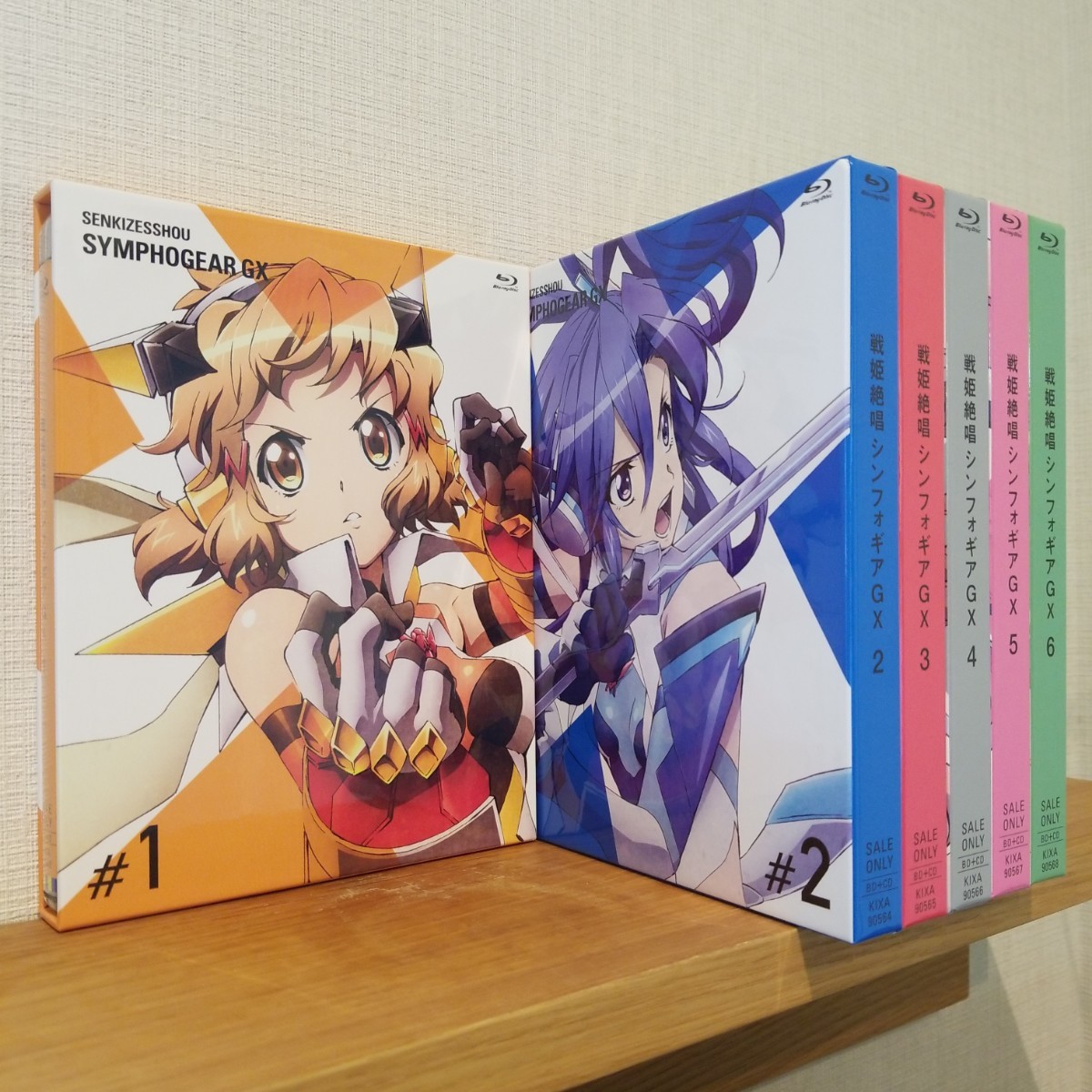 全６巻戦姫絶唱シンフォギアGX 〈期間限定版〉美品