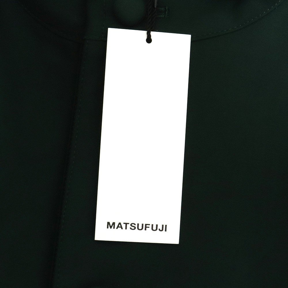 未使用 定価42900円 MATSUFUJI 22AW Cotton Pullover Work Jacket グリーン サイズ3 M223-0104 マツフジ ワークジャケット_画像5