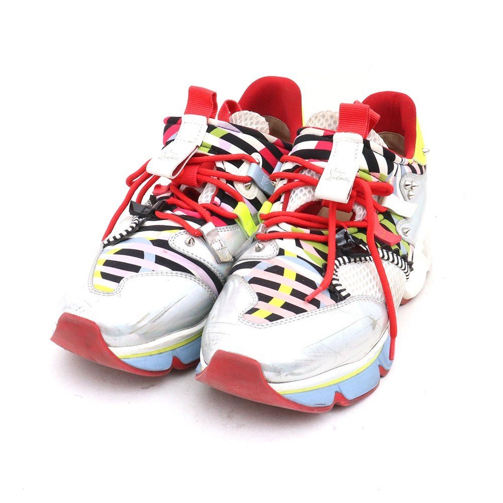 CHRISTIAN LOUBOUTIN RED RUNNER red Runner sneakers multicolor 43 Christian Louboutin 