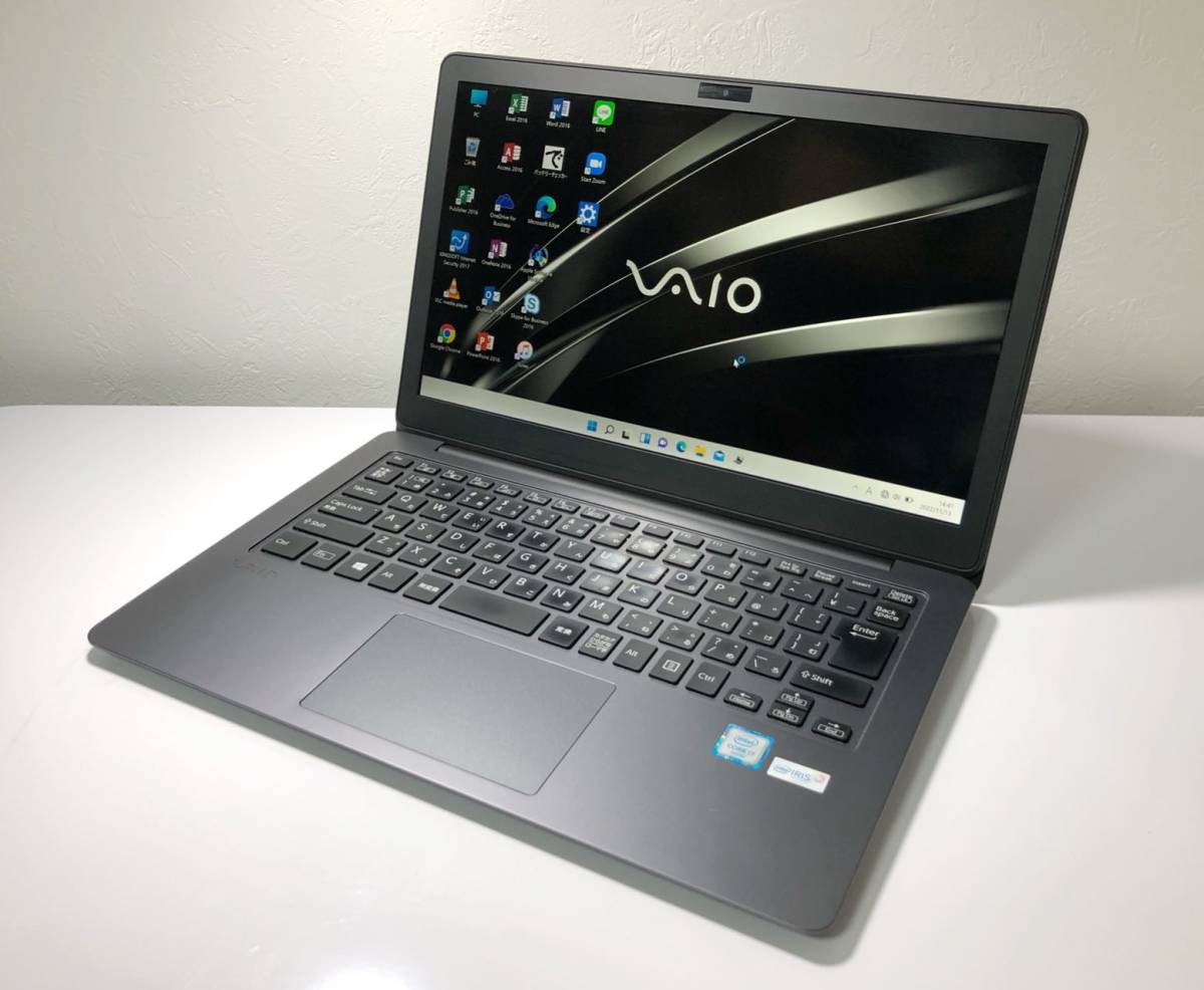  SONY VAIO VJZ1311 VJZ131A11N Core i7-6567U 3.30GHz 16GB SSD256GB 13.3インチ Win11 pro Office2016 カメラ フルHD軽量_画像1