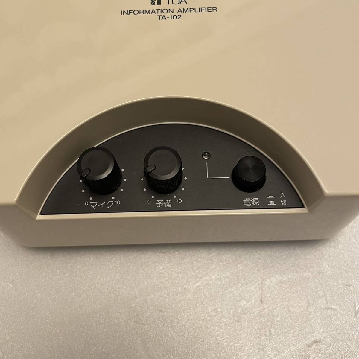 中古】 TOA インフォメーションアンプ TA-102 パワーアンプ 中古】 TOA インフォメーションアンプ TA-102 パワーアンプ