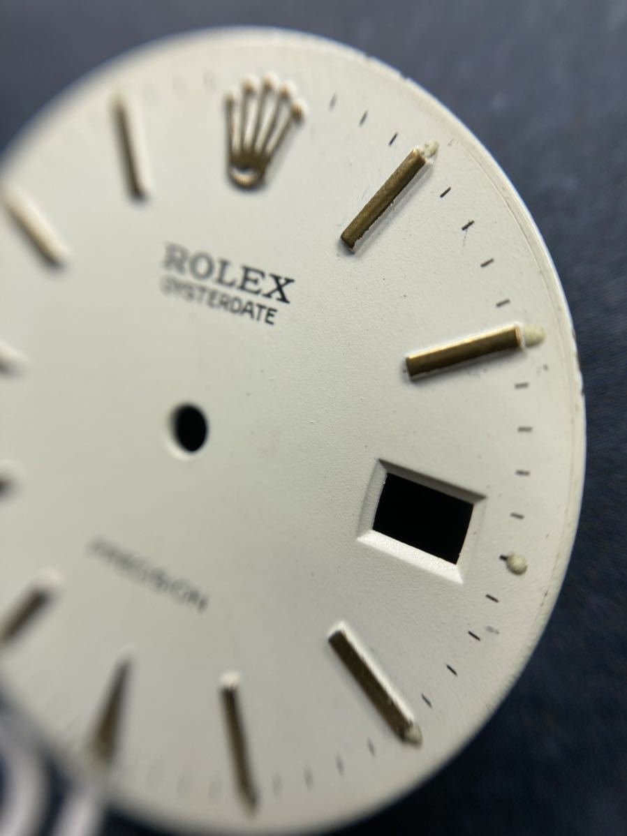 最も信頼できる ROLEX 6694 OYSTERDATE 純正 文字盤 Cal.1215 #3