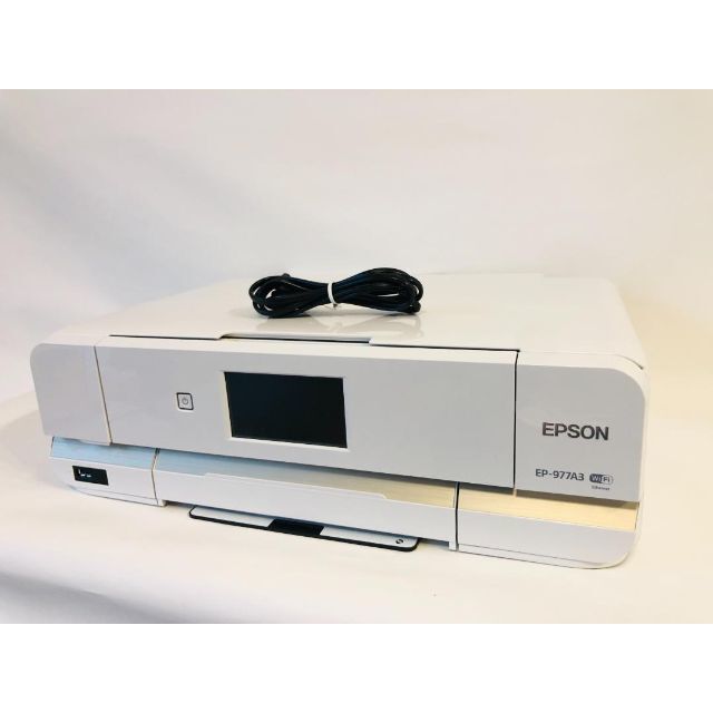 EPSON インクジェット複合機 Colorio EP-977A3 無線 有線