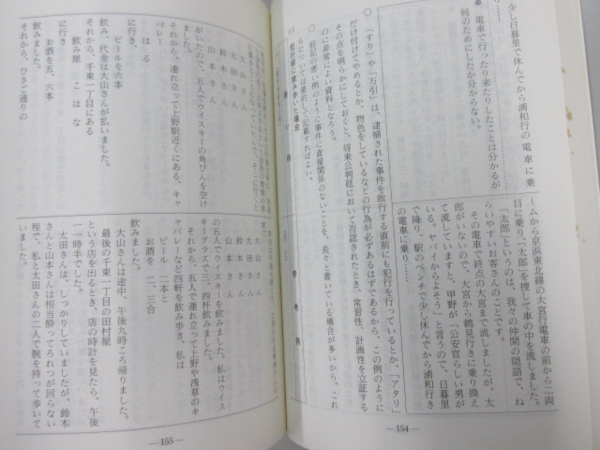 ★0.02　【捜査実務資料 実例中心 供述調書作成の手引き 昭和54年 警視庁刑事部】154-02210_画像4