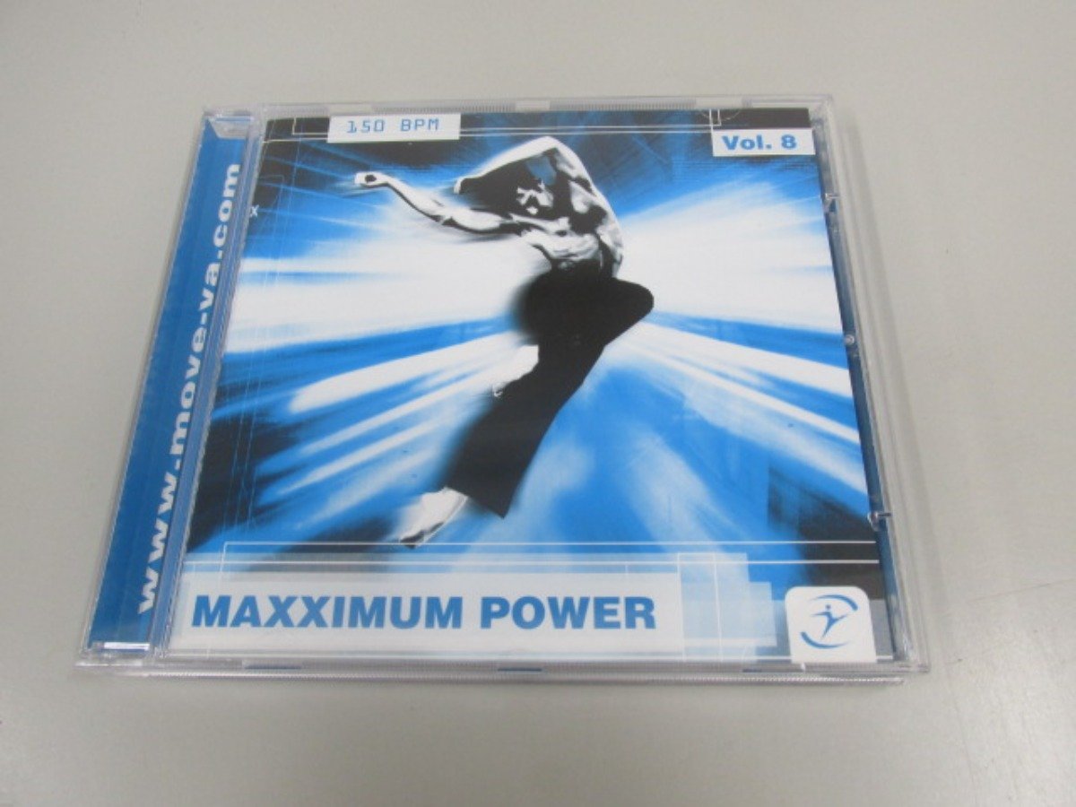 ★0.01　【CD MAXXIMUM POWER Vol.8 エアロビクス】151-02211_画像1