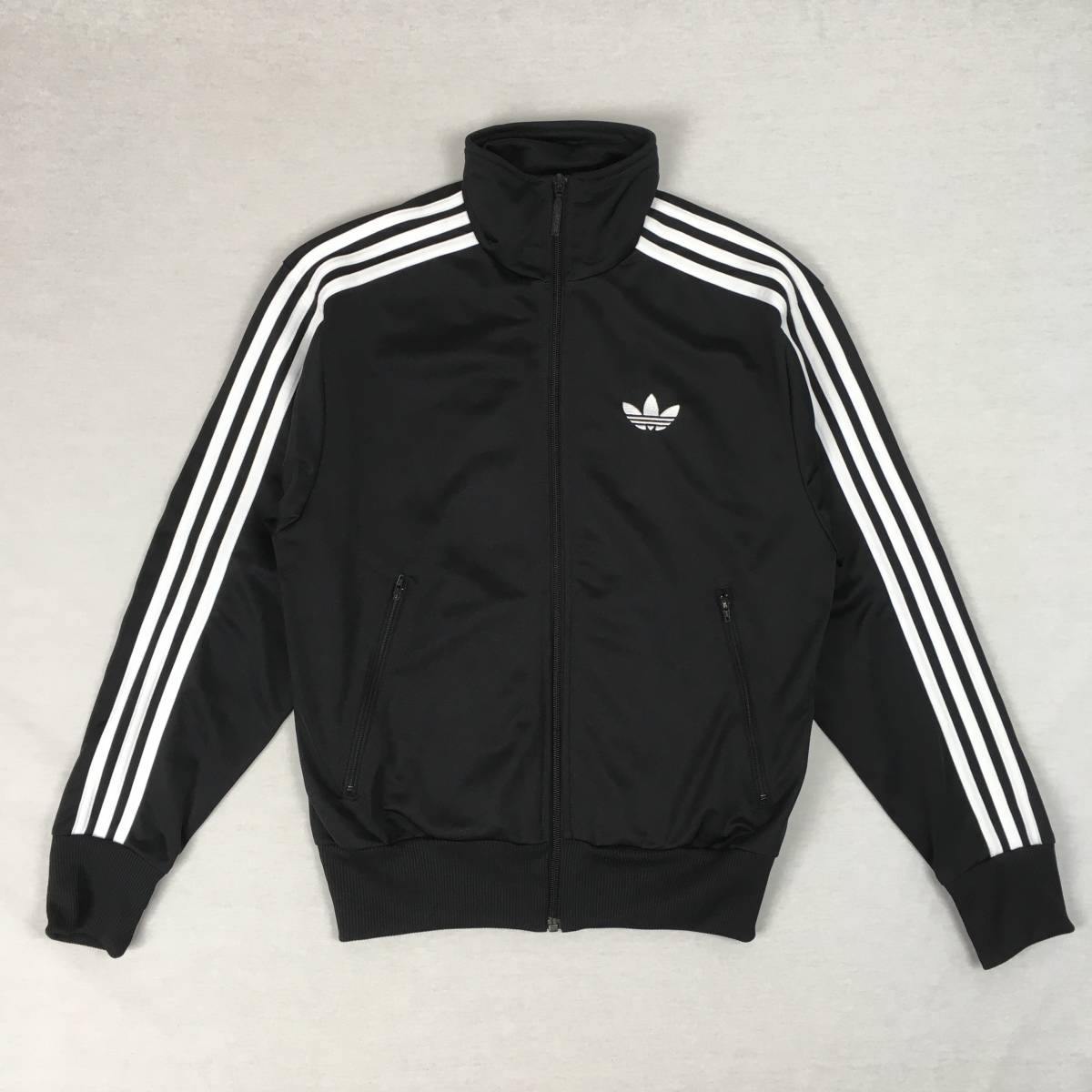 adidas Originals アディダス オリジナルス ファイヤーバード S23129 ジャージ トラックトップ ブラック/ホワイト XSサイズ トレフォイル_画像2