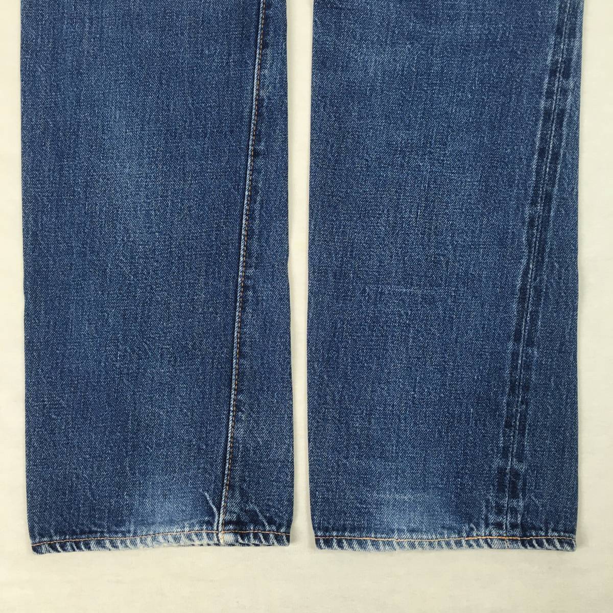 【旧】DENIME ドゥニーム ORIZZONTI オリゾンティ 66タイプ 日本製 ジーンズ W29 L29 赤タブ セルビッチ 黄耳 ボタンフライ 紙パッチの画像6