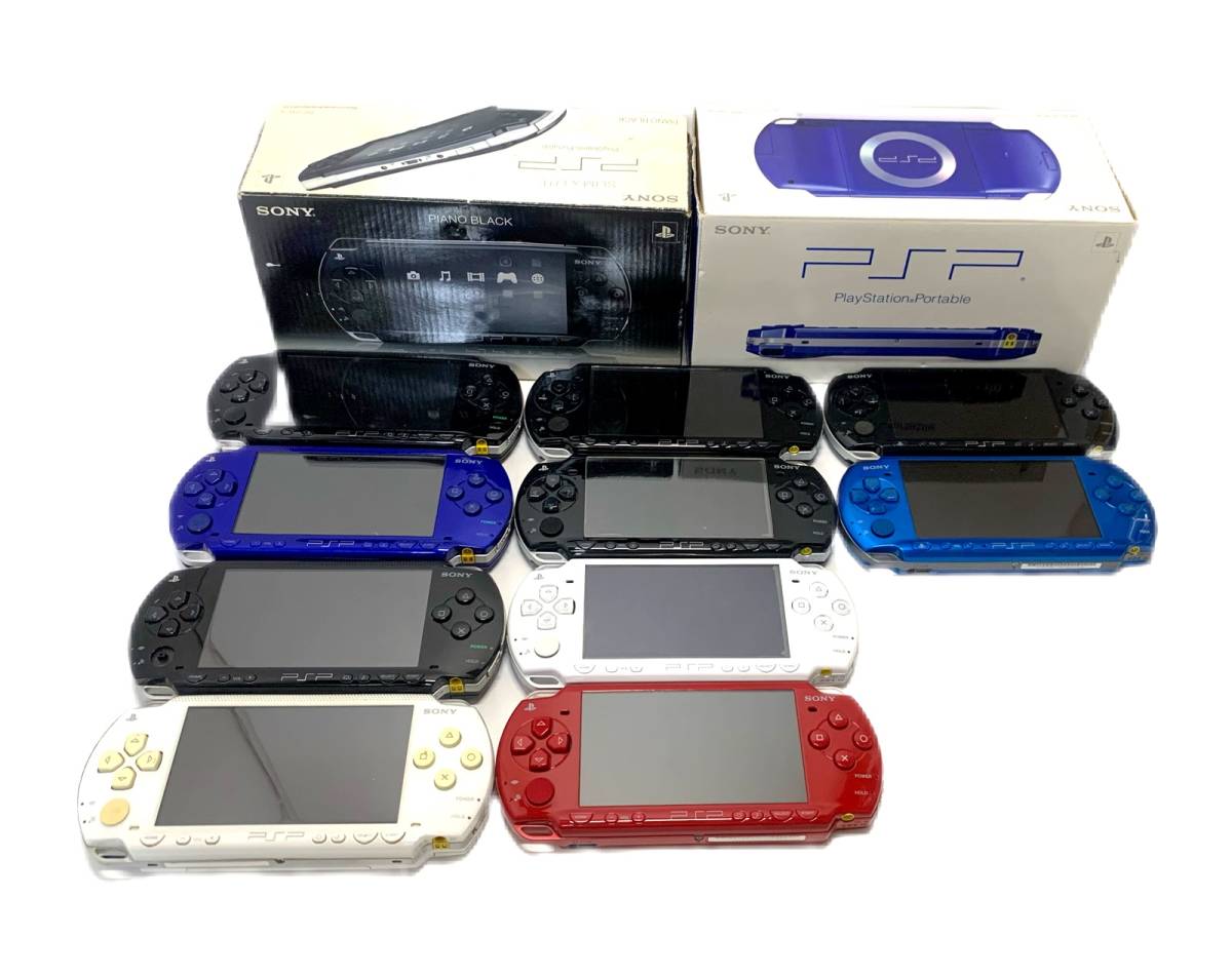 ジャンク SONY PSP 本体 まとめ 全台封印シールあり (PSP-1000 4台 PSP