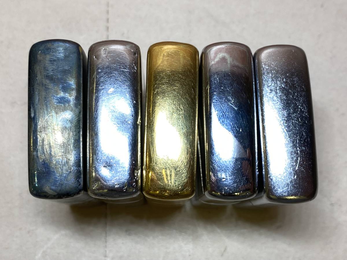 ヤフオク! - Zippo ジッポー 5つまとめ ライター 着火未確認...