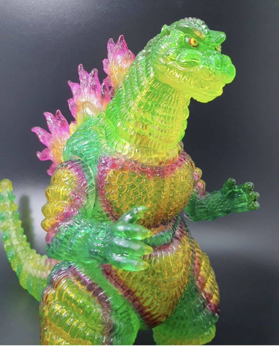 Shin D Transparent Gypsy Flame 赤目天使 akametenshi ゴジラ クリア マーミット marmit デスゴジ GODZILLA ソフビ sofvi_画像1