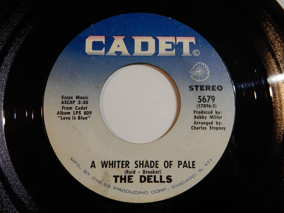 Dells A Whiter Shade Of Pale / The Glory Of Love Cadet US 5679 201068 SOUL ソウル レコード 7インチ 45_画像1