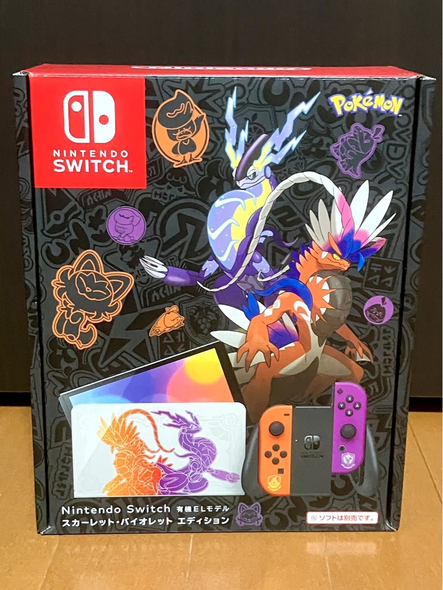 ポケモン Nintendo Switch (有機ELモデル) スカーレット バイオレット