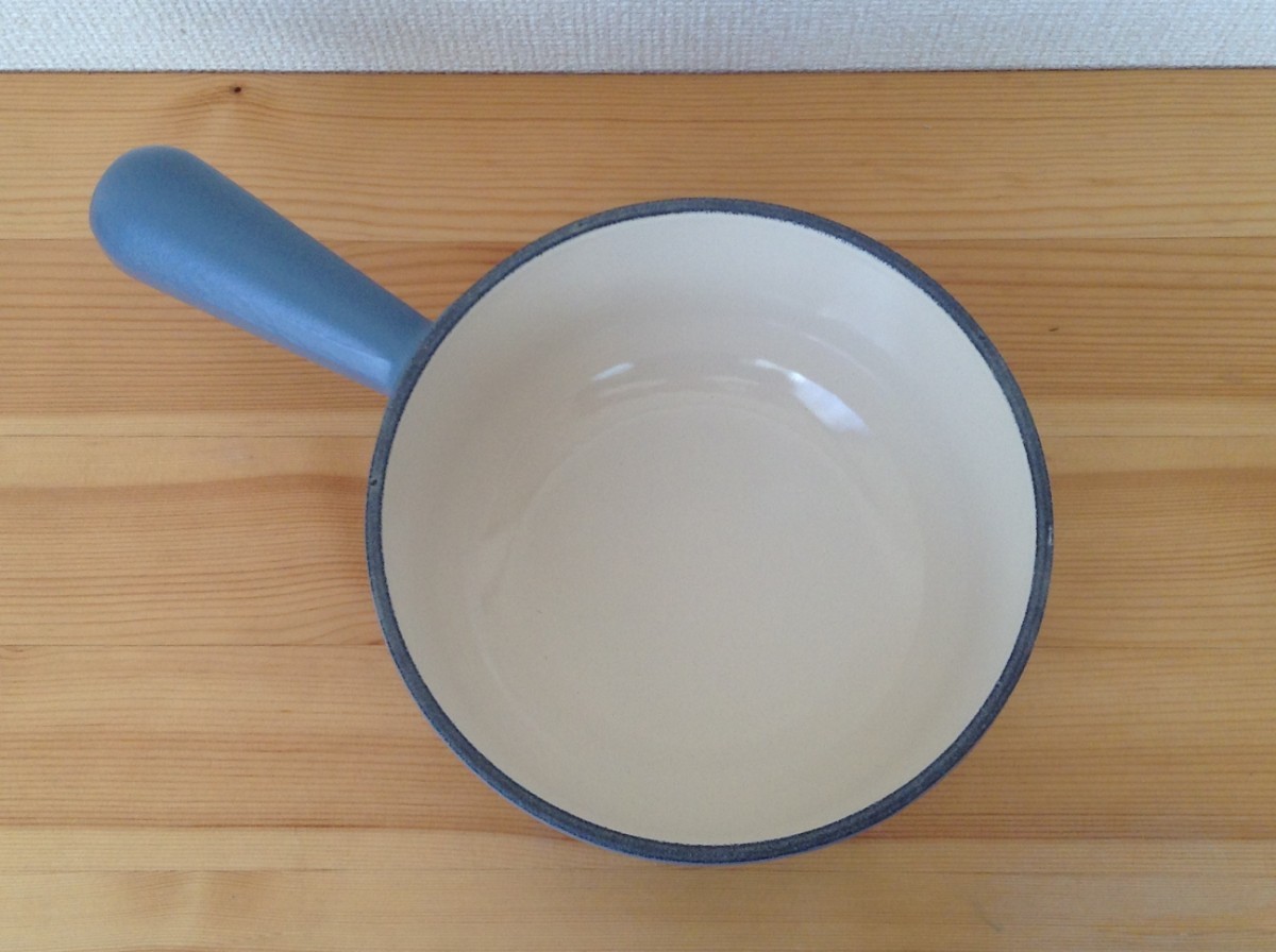ルクルーゼ ソースパン 16cm ミネラルブルー 片手鍋 ホーロー 新品