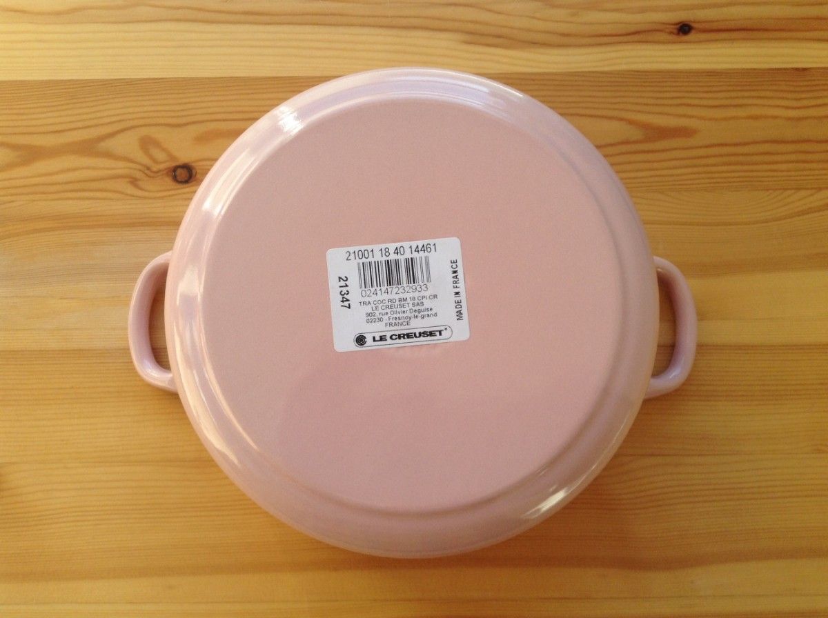 LE CREUSET - ♡ルクルーゼ ココットロンド モーヴピンク 18cm 両手鍋