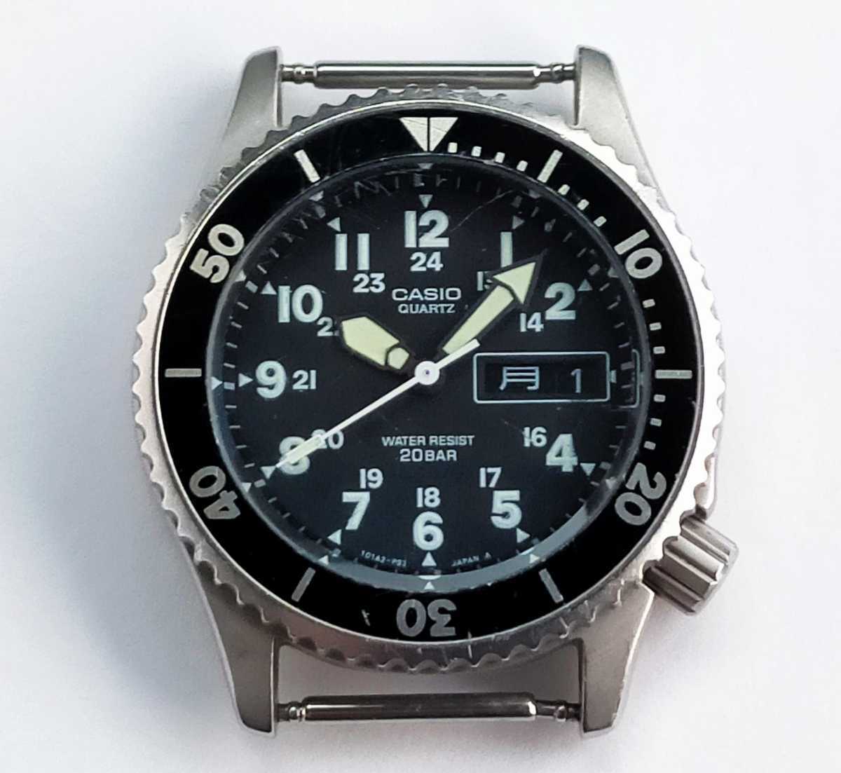 ネコポス発送 CASIO カシオ MD-707 QUARTZ MILITARY DIVER ネコポス発送 CASIO カシオ MD-707 QUARTZ MILITARY DIVER